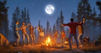 danser sous la lune