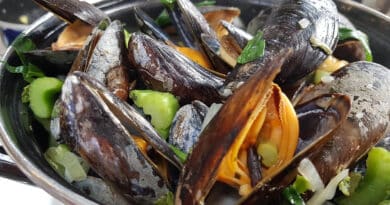 moules cuites