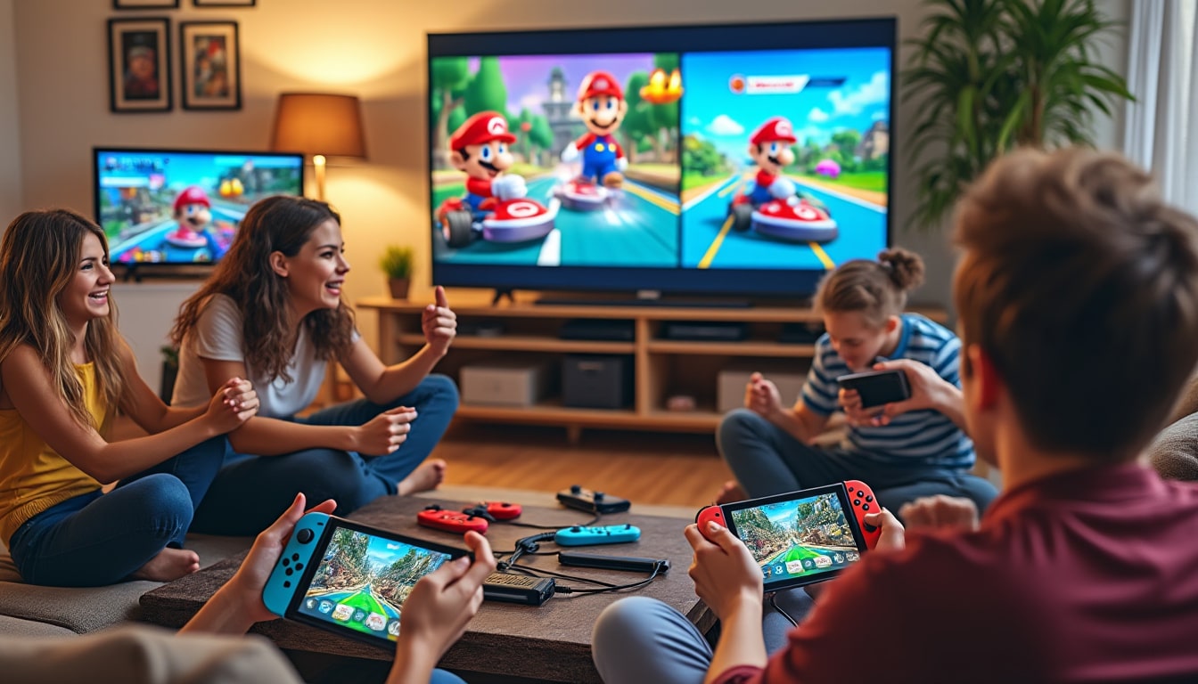 découvrez comment associer plusieurs utilisateurs à un compte nintendo switch pour profiter pleinement du partage de jeux et de contenus. optimisez votre expérience de jeu en collaboration avec vos amis et votre famille grâce à notre guide détaillé.