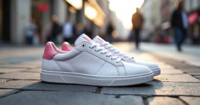 découvrez les baskets autry 01 low en cuir suédé blanc et rose, idéales pour un look décontracté et élégant. alliez confort et style avec ces chaussures tendance qui s'adaptent à toutes vos tenues quotidiennes.
