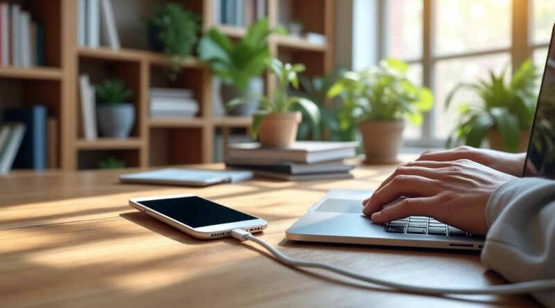 découvrez notre guide pratique pour connecter facilement votre téléphone portable à votre ordinateur en moins de 5 minutes. suivez nos étapes simples et rapides pour transférer des fichiers, synchroniser vos données ou profiter de votre contenu mobile sur grand écran.