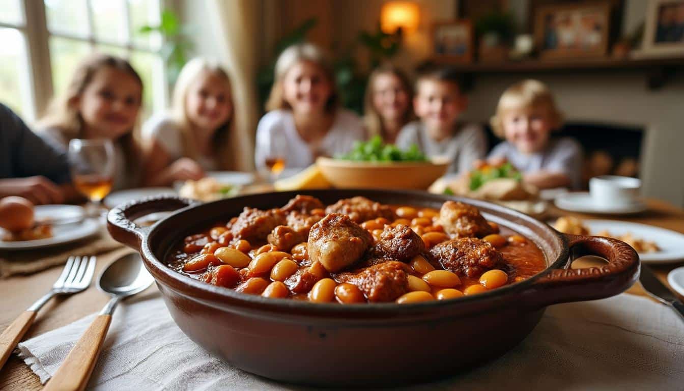 découvrez la recette du cassoulet au companion, un plat savoureux et convivial à partager en famille. apprenez à préparer ce classique de la cuisine française avec des ingrédients simples pour un moment de partage inoubliable.