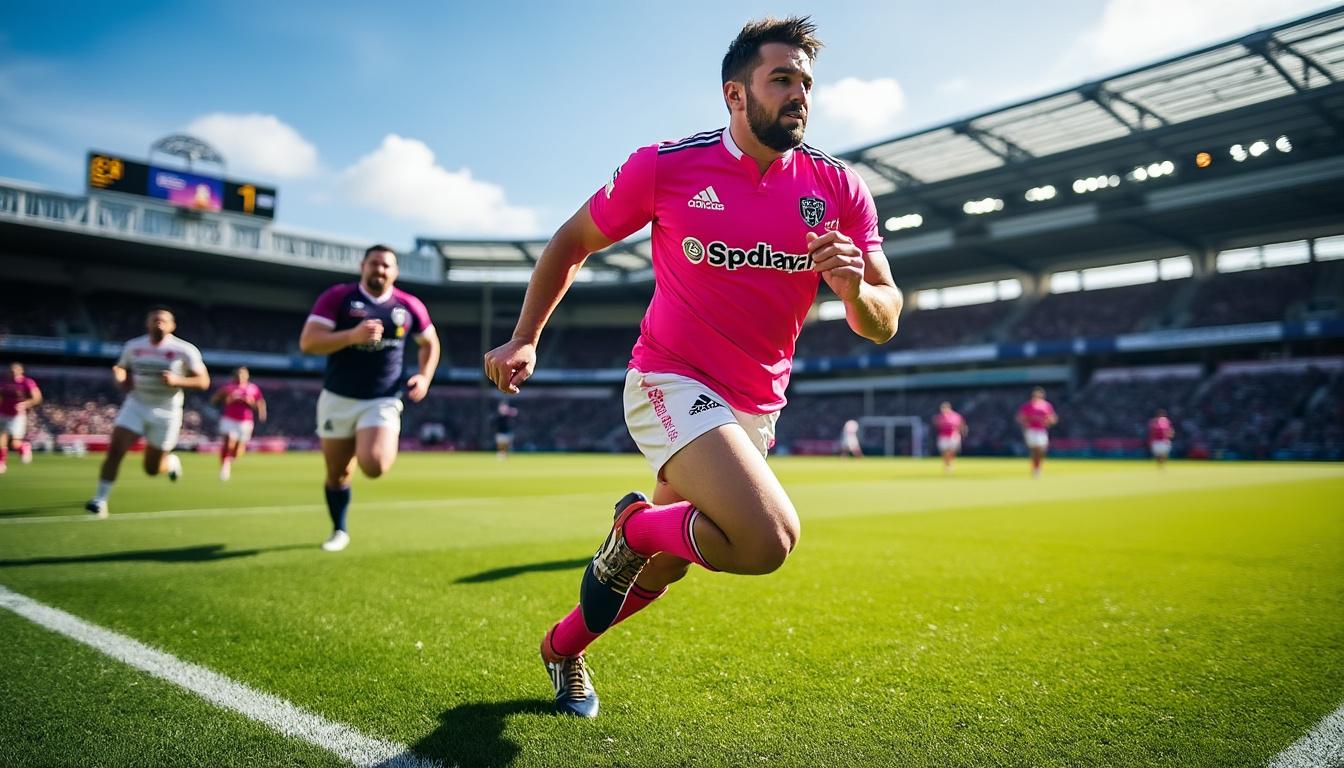 découvrez l'importance historique du premier maillot rose du stade français, symbole d'innovation et d'identité. plongez dans son héritage et son impact sur le rugby français.