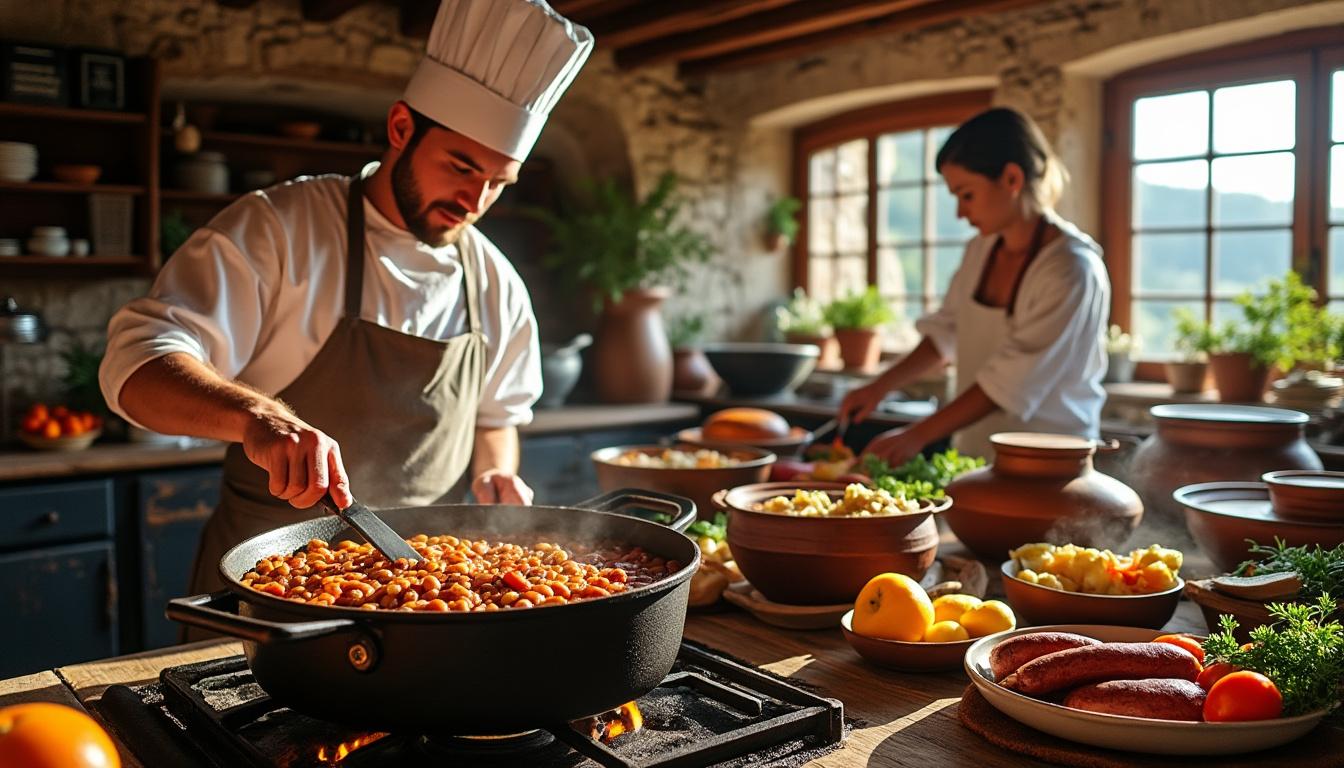découvrez le véritable cassoulet de castelnaudary, un voyage culinaire au cœur des saveurs authentiques de la gastronomie française. plongez dans l'histoire, les ingrédients et les secrets de ce plat traditionnel, symbole de la convivialité et du terroir. une invitation à savourer la richesse des traditions culinaires du sud-ouest !