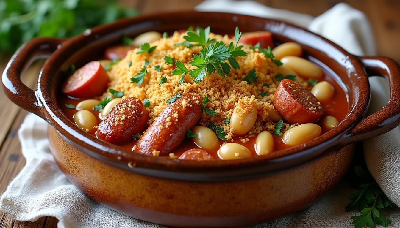 découvrez les délices du cassoulet à castelnaudary, réputée pour sa gastronomie. suivez notre guide pour trouver les meilleurs restaurants où savourer ce plat traditionnel et vivez une expérience culinaire inoubliable.
