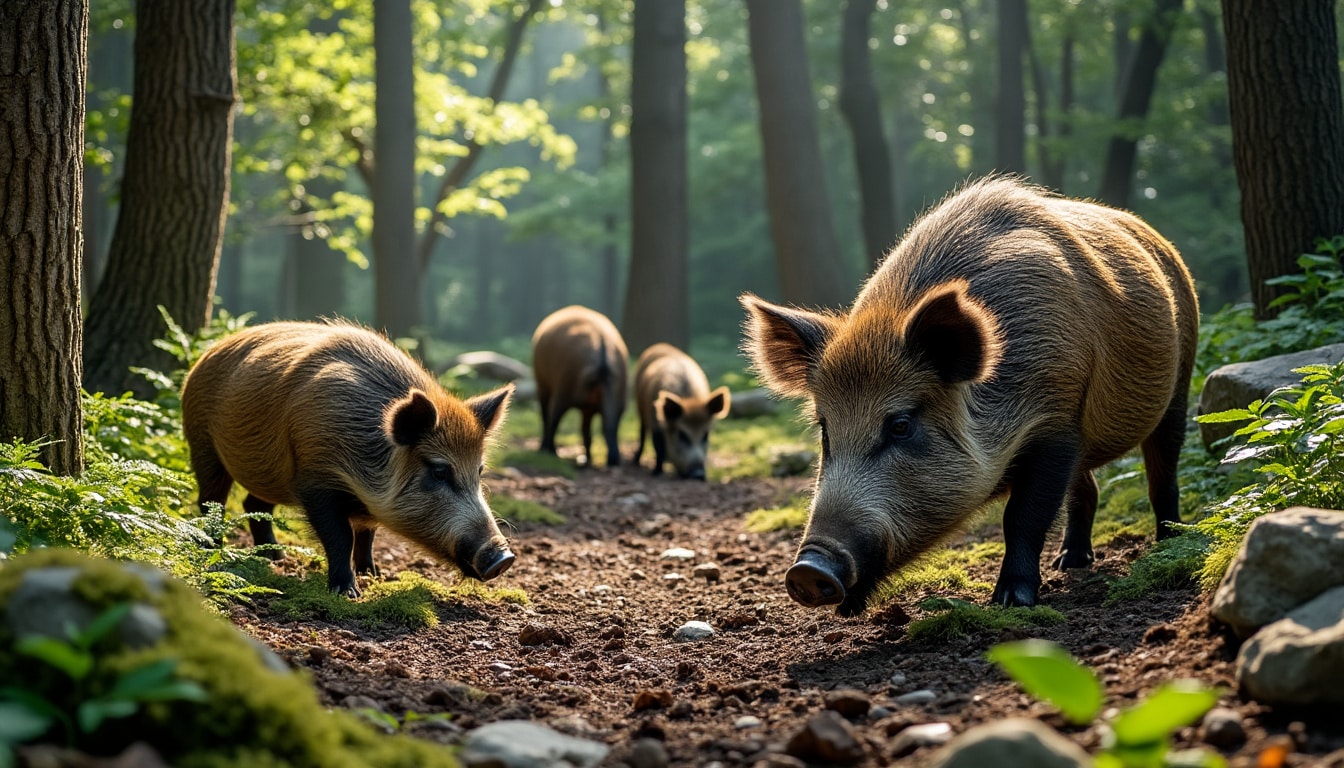 explorez la diversité des espèces présentes dans un parc de chasse au sanglier. découvrez la faune locale, leurs caractéristiques et l'environnement naturel qui les entoure pour une expérience immersive et éducative.