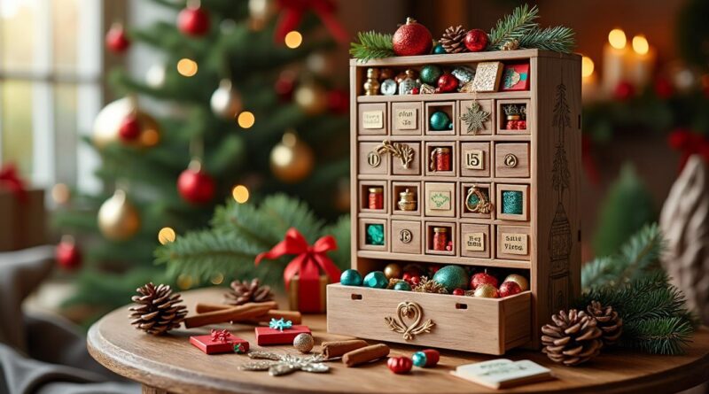 découvrez comment créer un calendrier de l'avent original avec des astuces pour le remplir de surprises uniques et originales, pour des fêtes pleines de joie et de magie.