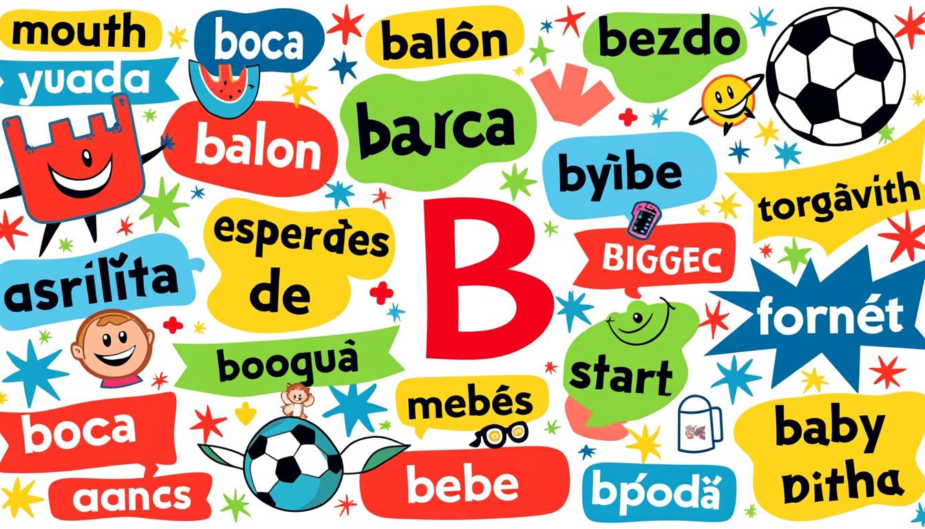 découvrez comment améliorer votre maîtrise de l'espagnol grâce à cette liste complète de mots commençant par b. idéale pour enrichir votre vocabulaire et optimiser votre apprentissage de la langue espagnole.