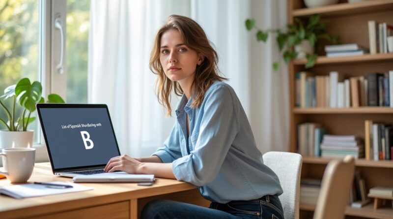 découvrez comment améliorer votre apprentissage de l'espagnol grâce à une liste complète de mots débutant par la lettre b, idéale pour enrichir votre vocabulaire efficacement.