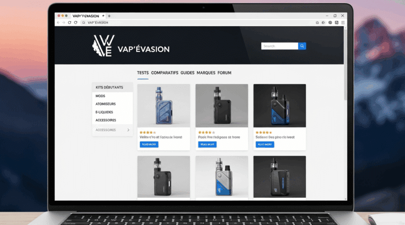 Vap’Evasion site de tests