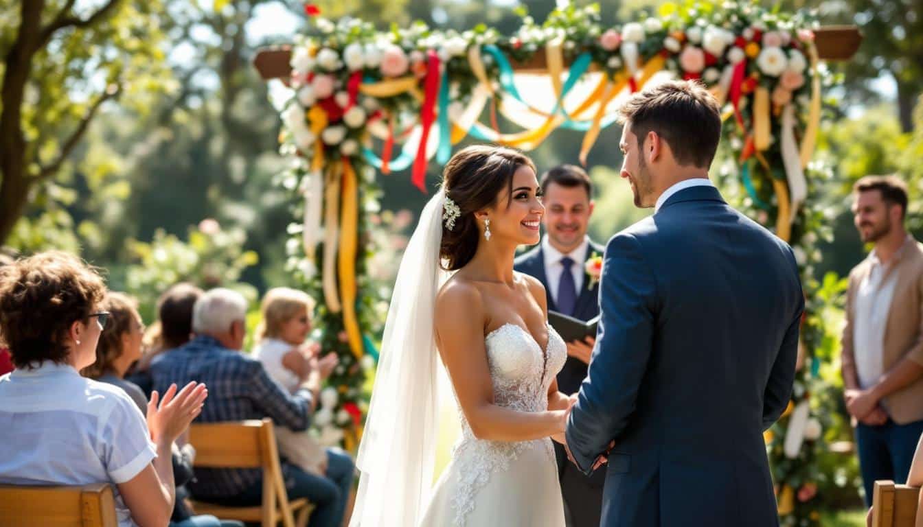 découvrez 10 exemples inspirants de textes pour le rituel des rubans et faites de votre événement un moment inoubliable et plein d'émotions.