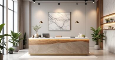 découvrez comment personnaliser votre banque d'accueil pour salon de coiffure en accord avec votre thème afin d'offrir une première impression unique et professionnelle à vos clients.