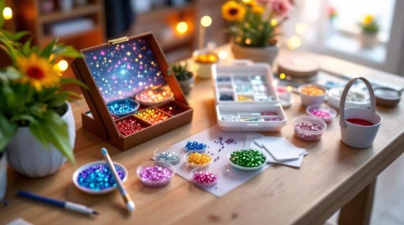 découvrez les kits et accessoires indispensables de diamond painting à emporter. trouvez tout ce dont vous avez besoin pour vos créations où que vous soyez.