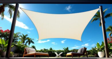 découvrez nos voiles d'ombrage sur mesure, conçues pour une installation facile et un confort optimal. protégez-vous du soleil avec style et efficacité.