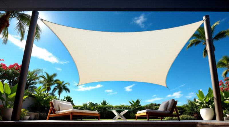 découvrez nos voiles d'ombrage sur mesure, conçues pour une installation facile et un confort optimal. protégez-vous du soleil avec style et efficacité.