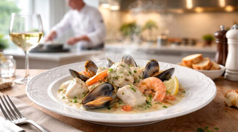 découvrez la recette exceptionnelle de la blanquette de la mer du grand chef, un plat savoureux et raffiné à essayer absolument.