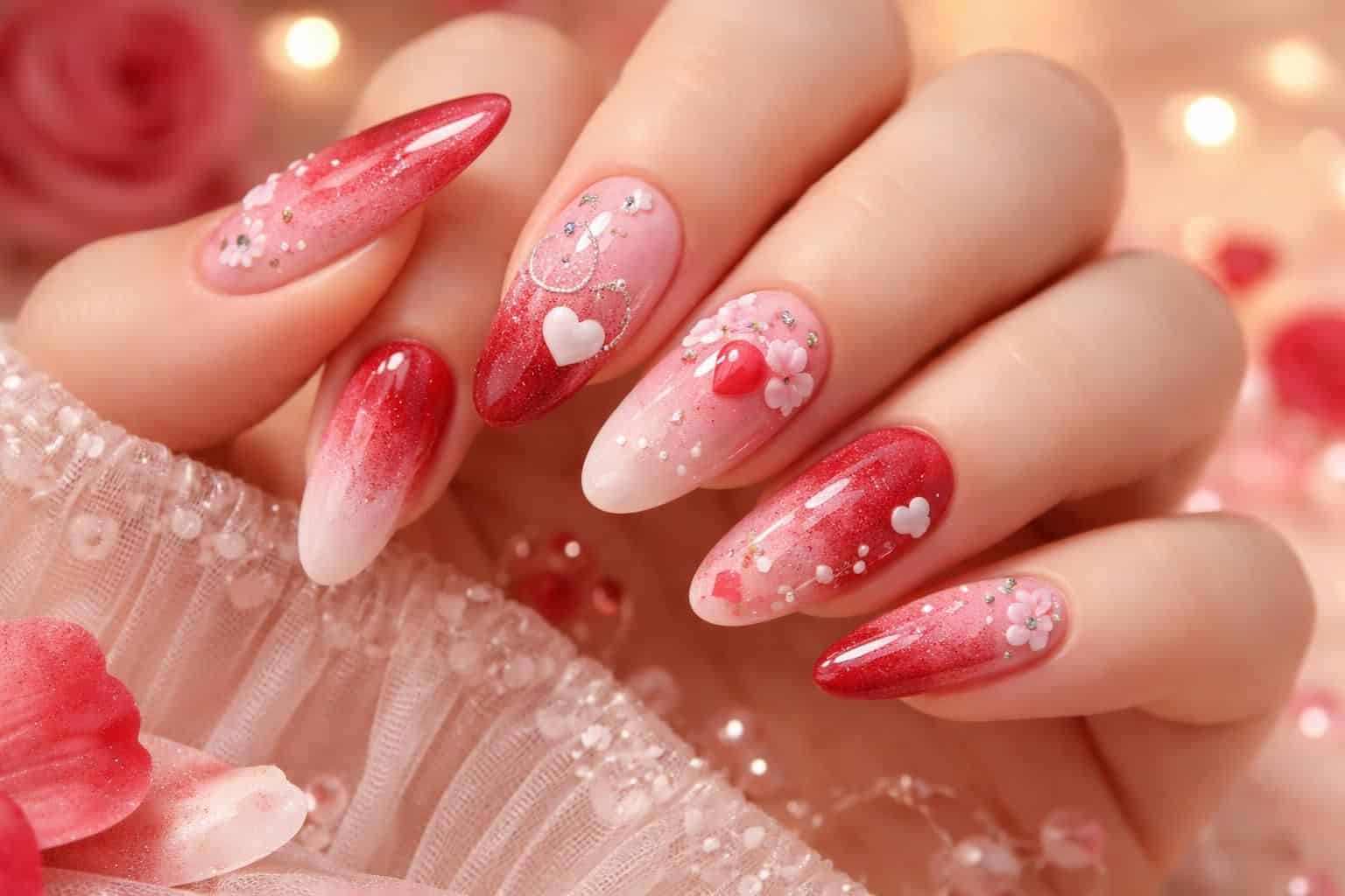 découvrez nos idées de nail art romantique pour sublimer vos ongles lors de la saint-valentin et créer un look spécial plein d'amour et d'élégance.