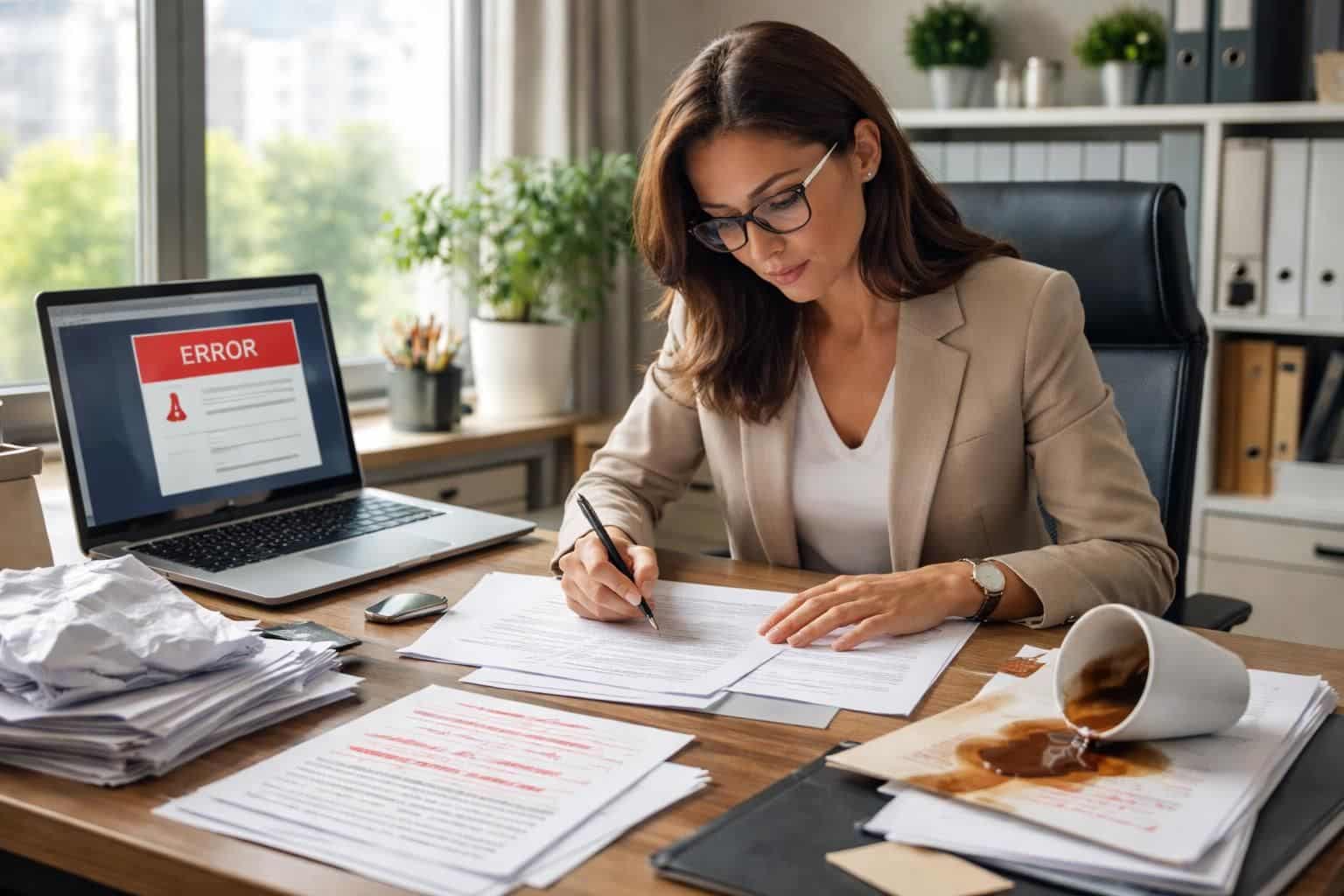 découvrez les erreurs courantes à éviter au travail pour améliorer votre efficacité et maintenir un environnement professionnel sain.