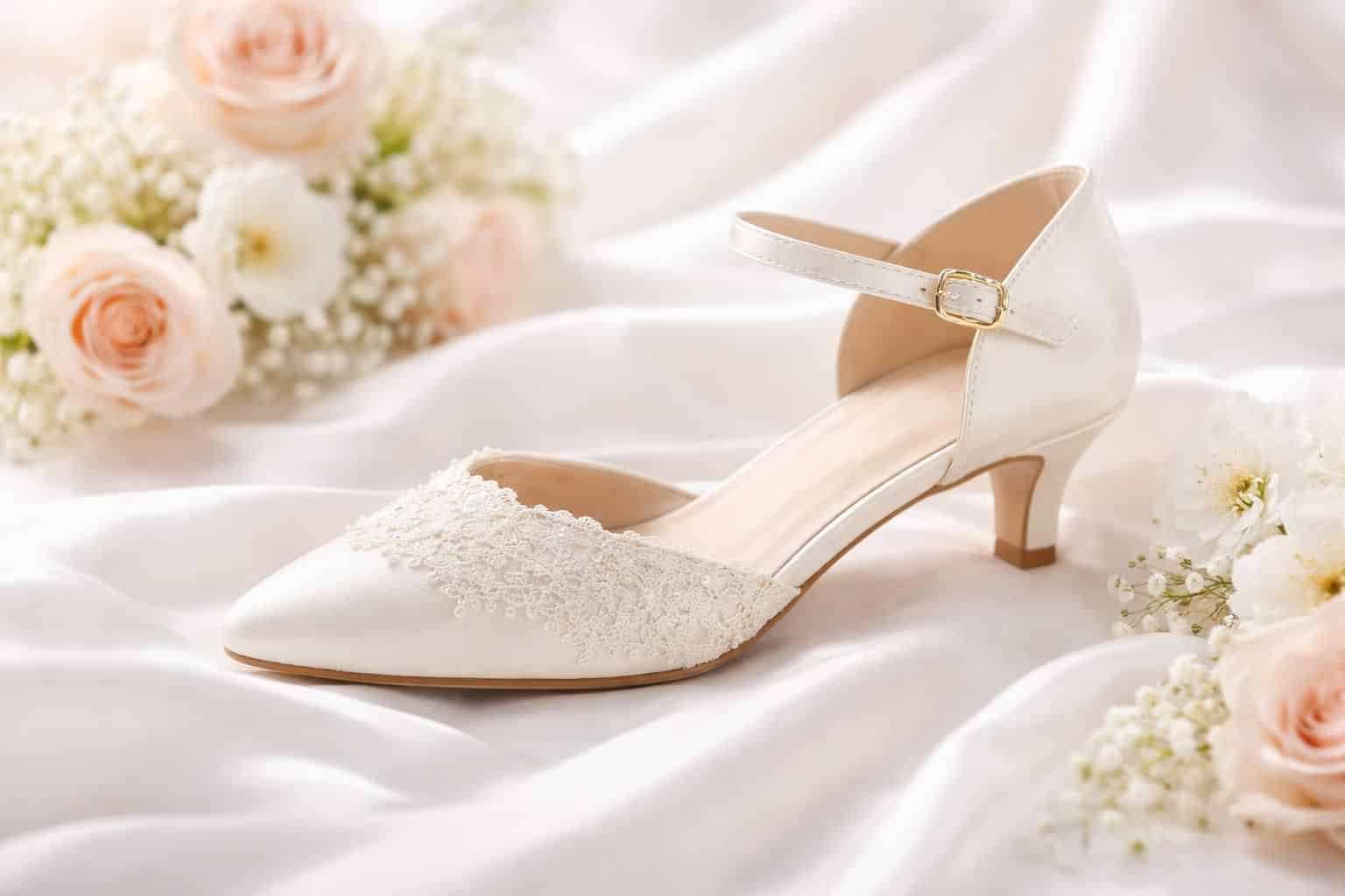 découvrez nos petits talons pour chaussures de mariage femme alliant confort et utilité, parfaits pour sublimer votre tenue tout en assurant élégance et bien-être toute la journée.