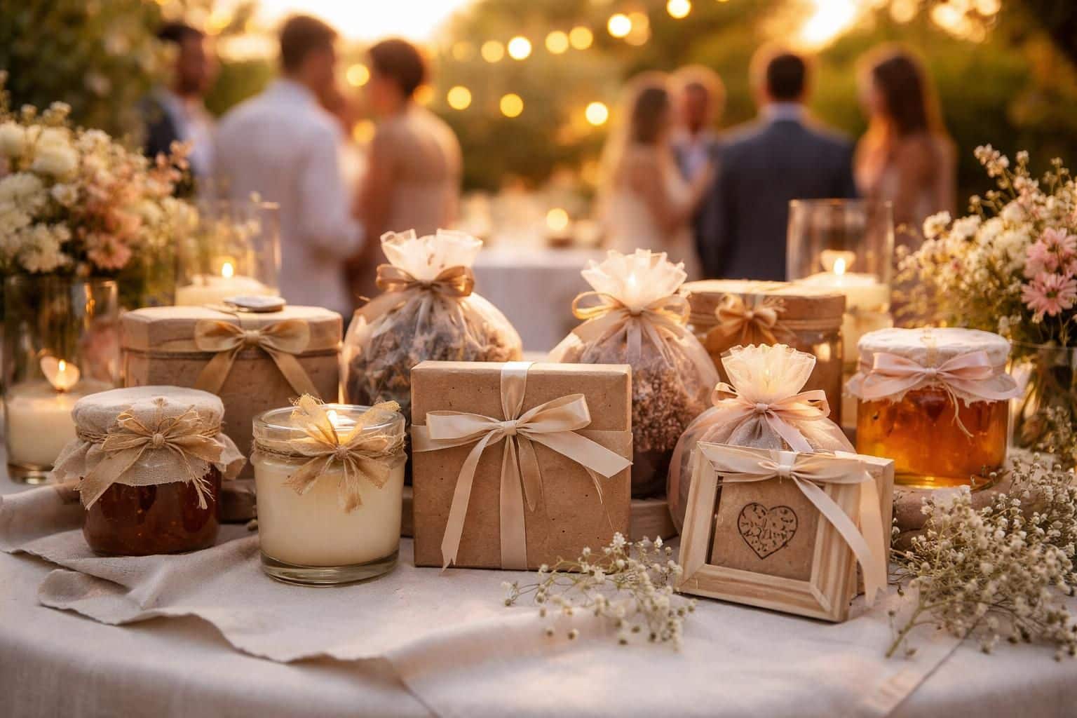découvrez des cadeaux invités de mariage uniques et personnalisés pour remercier vos convives avec des souvenirs mémorables et chargés d'émotion.