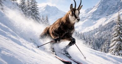 découvrez comment observer les chamois au ski et admirez ces créatures gracieuses en pleine action dans leur habitat naturel.