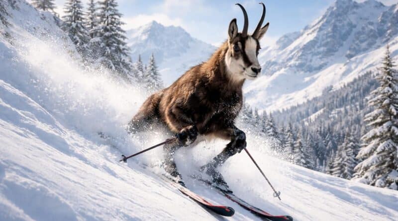 découvrez comment observer les chamois au ski et admirez ces créatures gracieuses en pleine action dans leur habitat naturel.