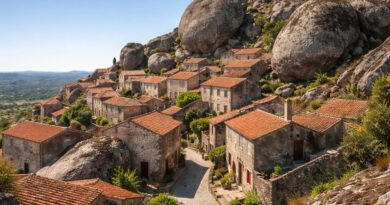 découvrez le village unique de monsanto, niché parmi les rochers, et plongez dans son charme pittoresque et son histoire fascinante.
