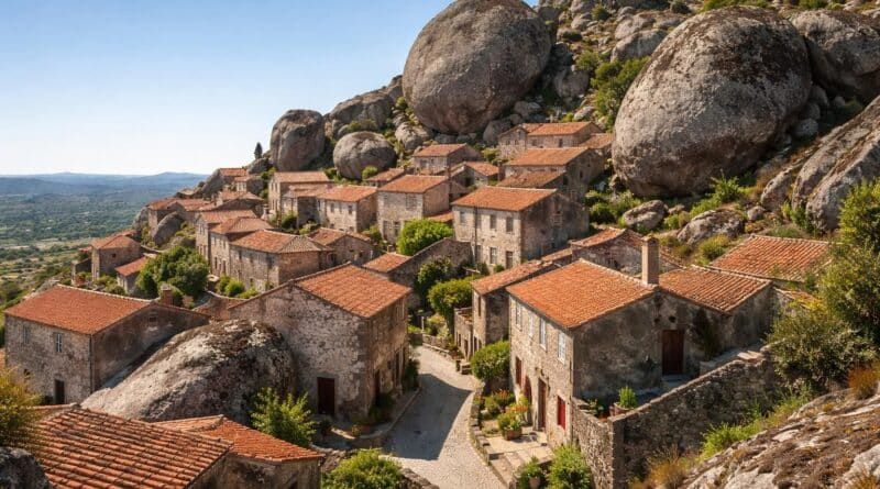 découvrez le village unique de monsanto, niché parmi les rochers, et plongez dans son charme pittoresque et son histoire fascinante.