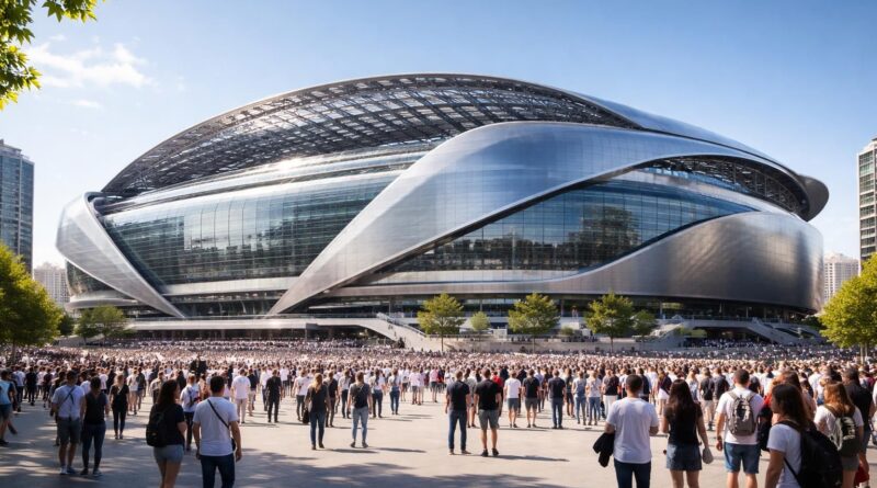 découvrez le nouveau stade santiago bernabeu du real madrid, une révolution architecturale alliant innovation, modernité et technologie de pointe pour une expérience sportive unique.