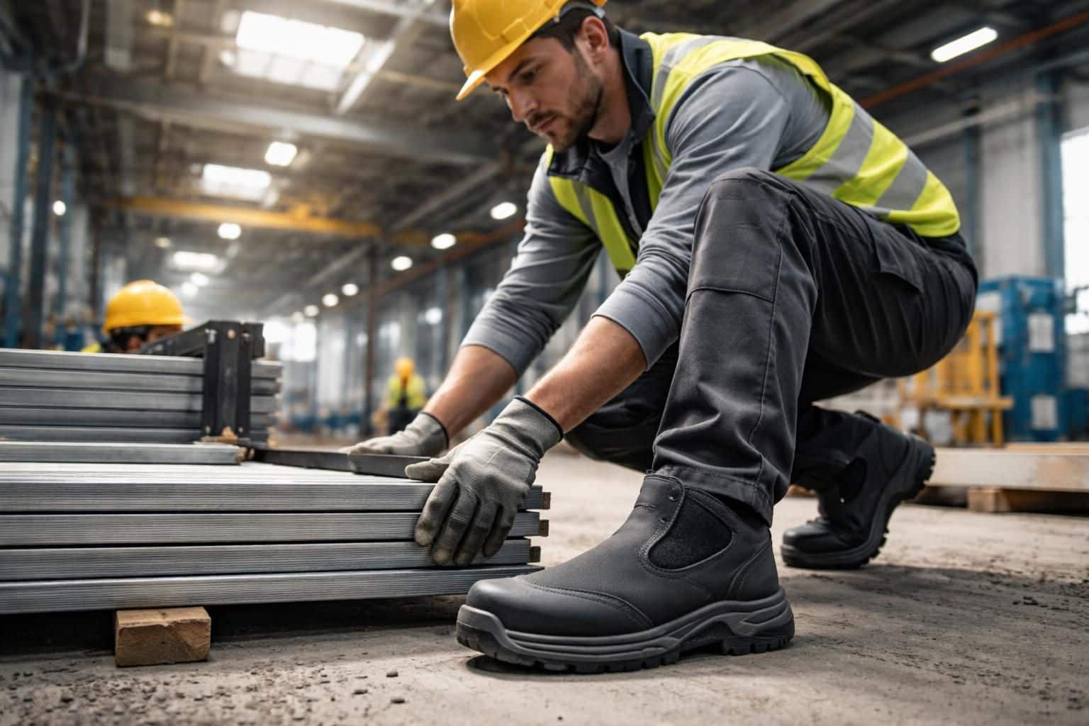 découvrez les avantages des chaussures de sécurité sans lacet au travail : confort, praticité, gain de temps et protection optimale pour vos pieds tout au long de la journée.