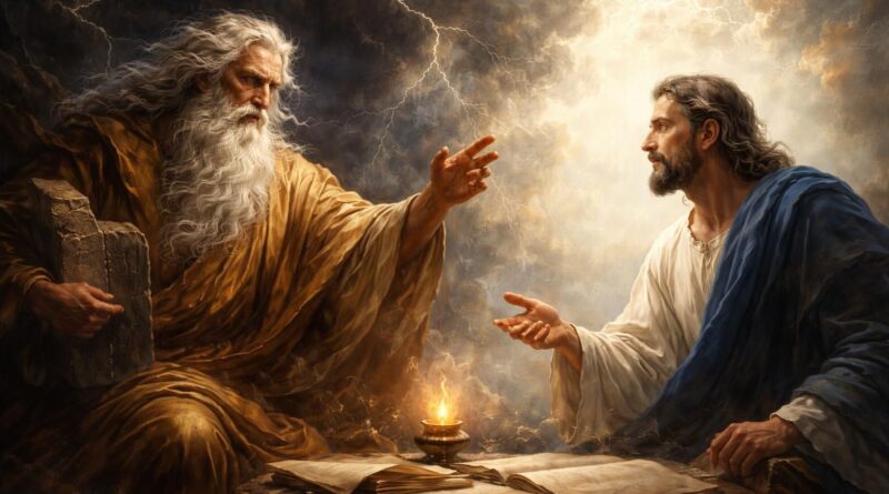 explorez le dialogue complexe entre le marcionisme et le dieu de l'ancien testament, une analyse approfondie des divergences théologiques et historiques.