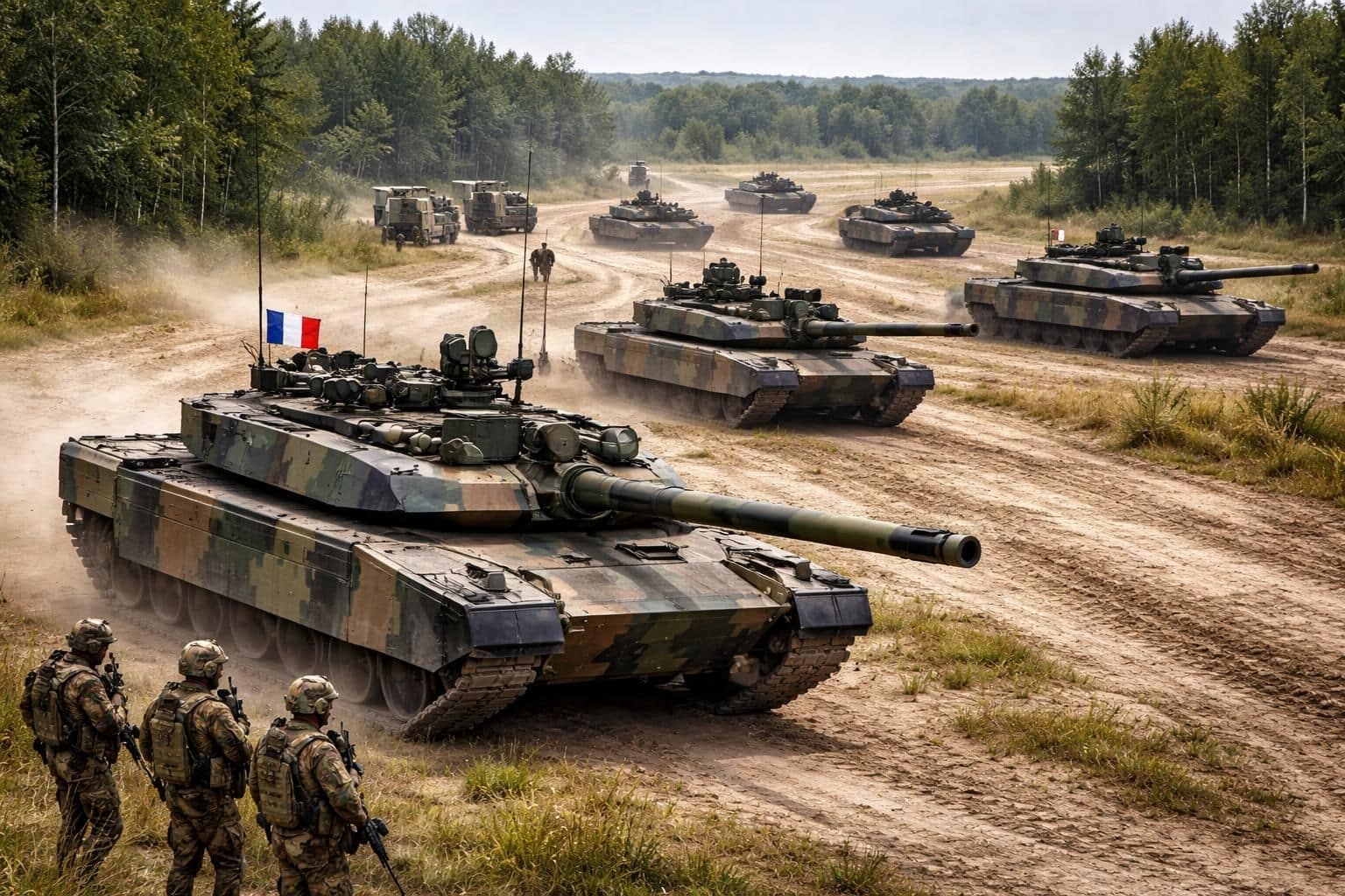 découvrez une analyse approfondie du potentiel de déploiement des chars leclerc par l'armée française, évaluant leurs capacités stratégiques et opérationnelles.