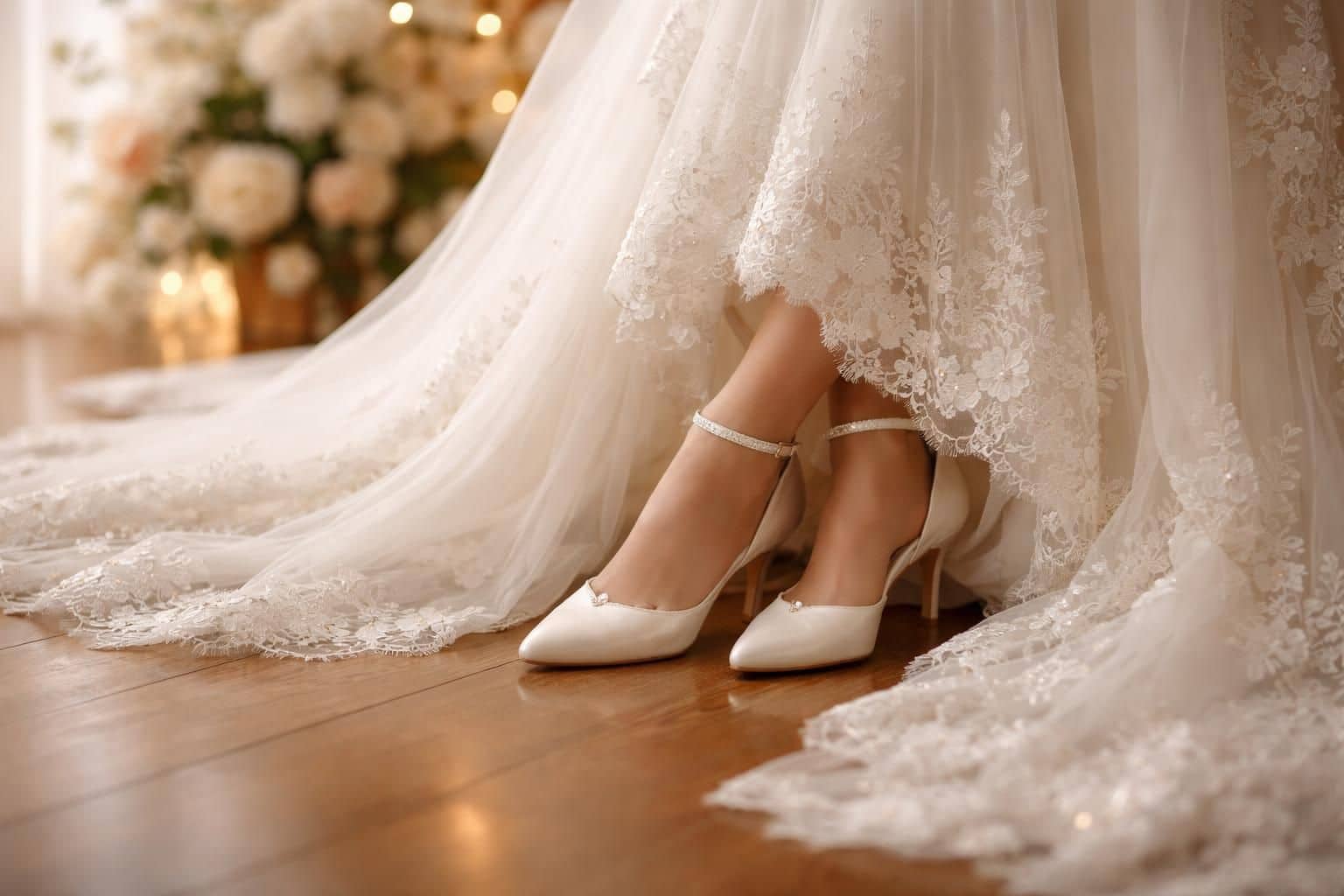 découvrez comment choisir les chaussures idéales pour sublimer votre robe et réussir parfaitement votre tenue de mariage.