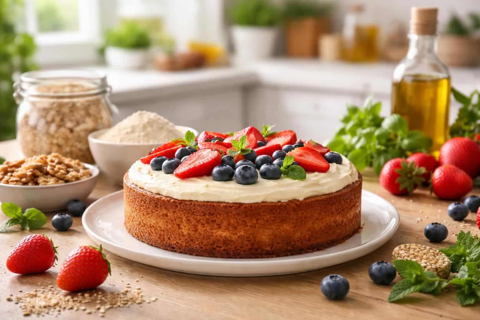 apprenez à préparer un gâteau savoureux et sain, spécialement conçu pour contrôler le cholestérol sans sacrifier le plaisir.