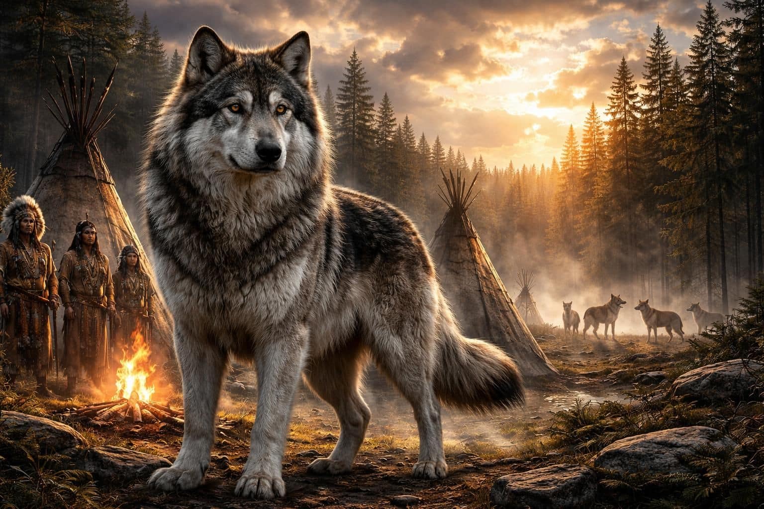 découvrez les origines mythiques du chien-loup américain géant et explorez son histoire fascinante mêlant légendes et réalité.