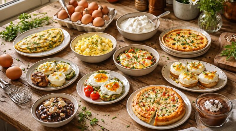 découvrez 10 recettes délicieuses pour utiliser une grande quantité d'œufs et varier vos repas avec créativité et saveurs.