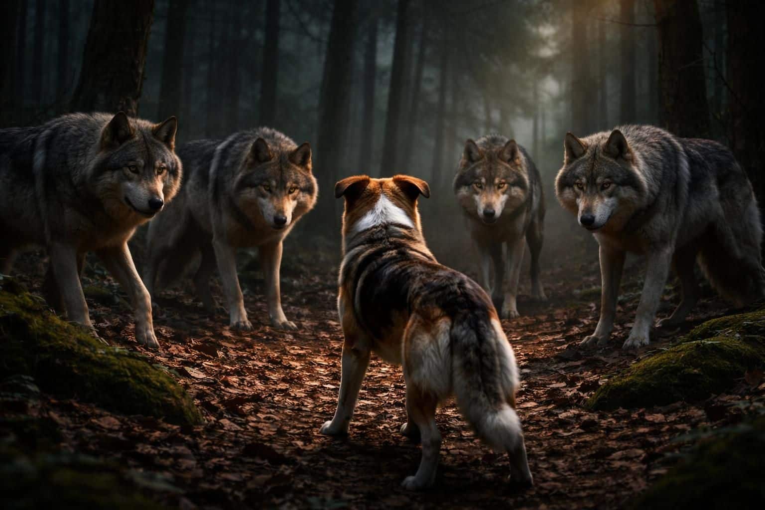 découvrez les mystères et les vérités derrière les légendes opposant chiens et loups, entre histoires fascinantes et faits scientifiques.