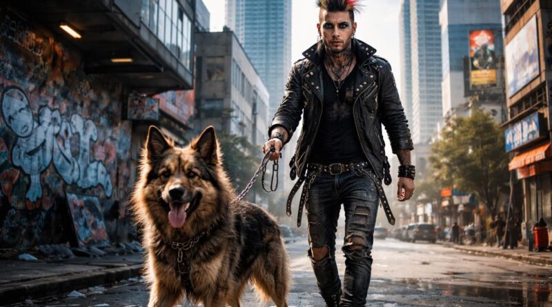 découvrez la beauté brute et authentique de la culture punk à chien, un mouvement sauvage qui défie les normes de notre société moderne.