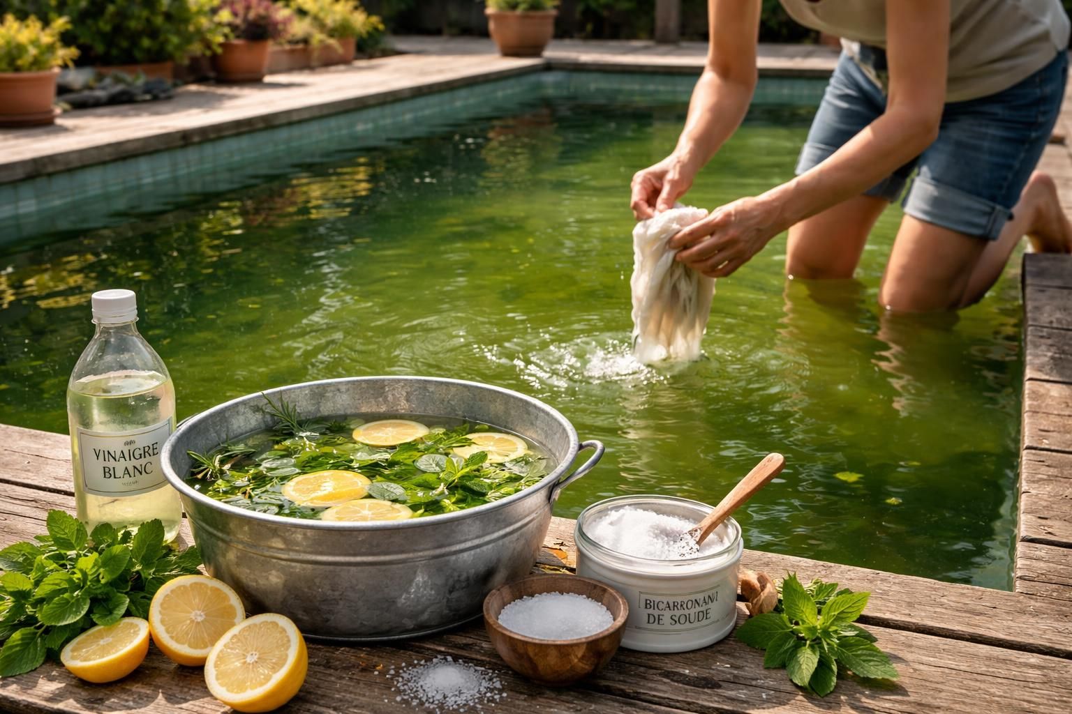découvrez pourquoi l'eau verte dans votre piscine est un problème courant et comment les remèdes de grand-mère peuvent vous aider à retrouver une eau claire et saine naturellement.