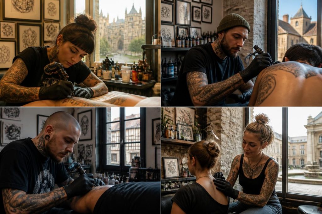 découvrez le top 4 des artistes tatoueurs d'exception à lisieux, spécialistes du tatouage créatif et personnalisé pour sublimer votre peau.